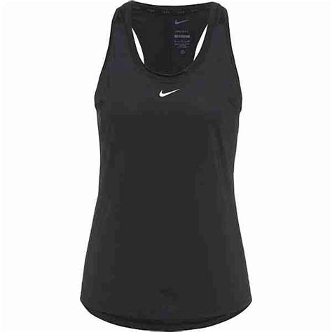 nike dry funktionstank schwarz weiss|Nike ONE Dri.